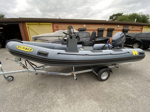 Humber Assault 5.0 RIB Boat Package w/Yamaha FT50 & Roller Trailer